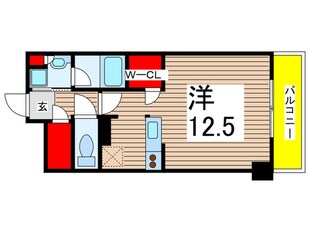 レジデンス両国駅前の物件間取画像